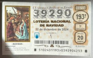 El número de la Lotería de Navidad IFCC, el 39.290, vuelve a repartir suerte en Ibiza y Formentera